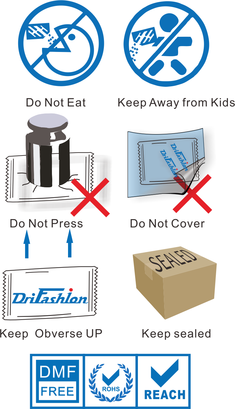 Super Desiccant Precautions